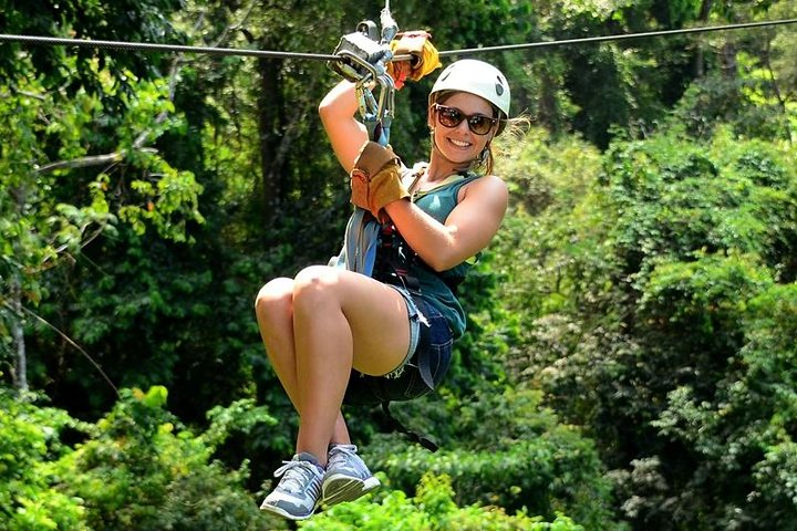 Puntarenas Zipline Canopy & Crocodile Eco Cruise Shore Excursion from Puntarenas
